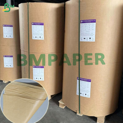 40g Silikon Lapisan Natural Brown Parchment Paper untuk Baking Non Stick 600mm